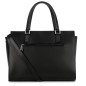 SAC À MAIN SMOOTH NOIR LANCASTER