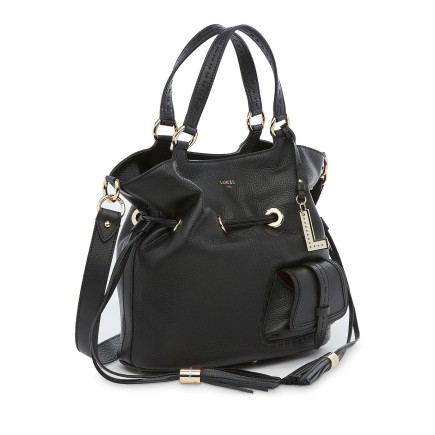 SAC SEAU M PREMIER FLIRT NOIR LANCEL