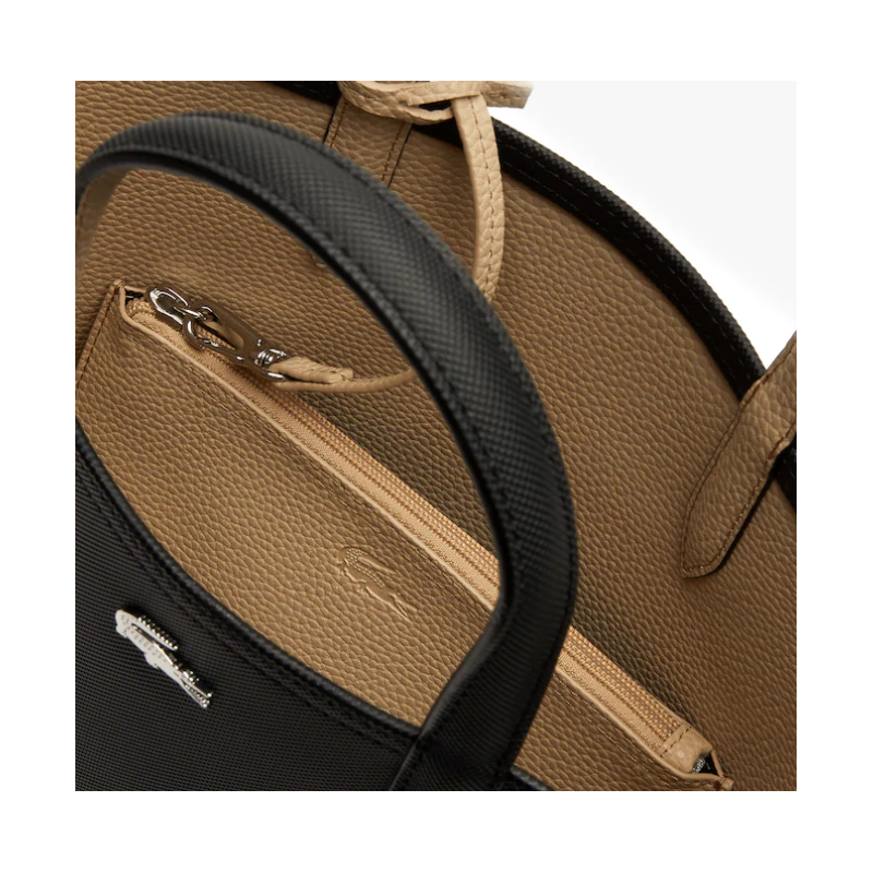 Cloane Square Sac Lacoste Femme Reversible Noir Sac Lacoste