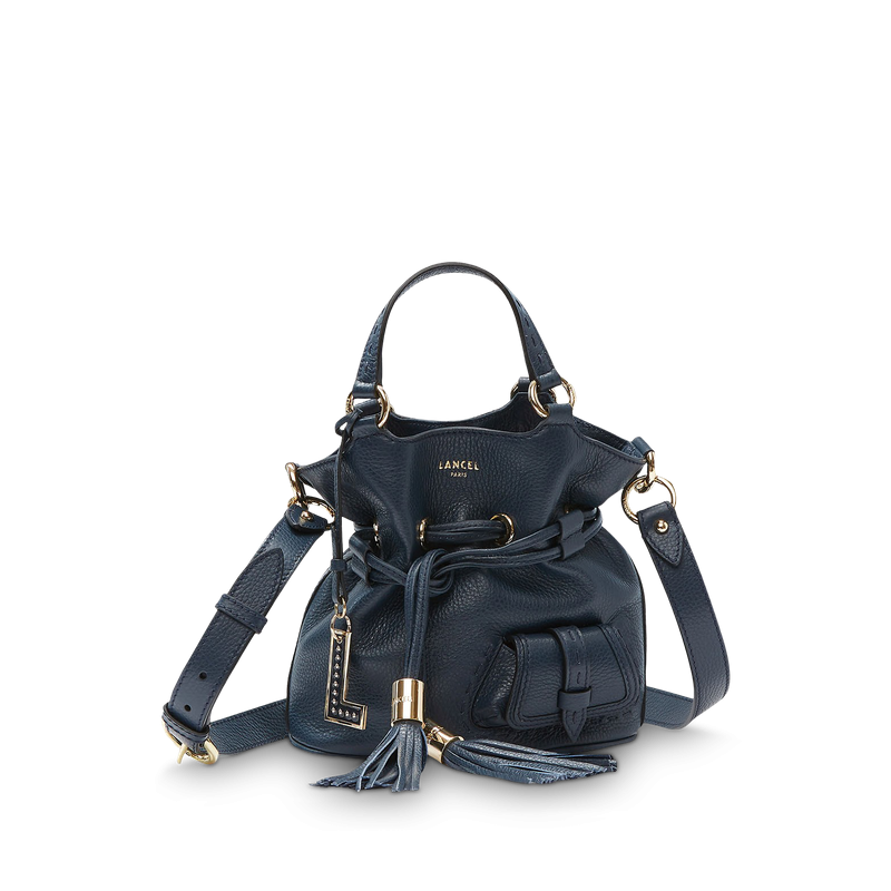 SAC SEAU S PREMIER FLIRT BLEU PÉTROLE LANCEL