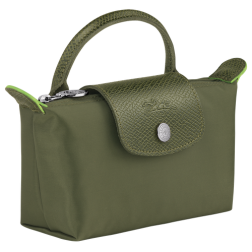 LONGCHAMP LE PLIAGE ORIGINAL TROUSSE COSMÉTIQUE AVEC POIGNÉE FORÊT