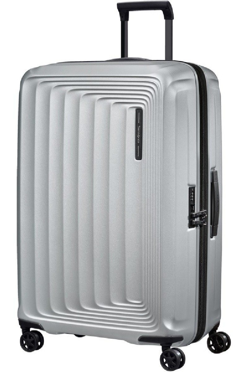 VALISE EXTENSIBLE 4 ROUES 75CM NUON MATT SILVER SAMSONITE