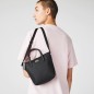 MINI SAC CABAS ZIPPÉ L12.12 CONCEPT NOIR LACOSTE