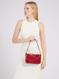 SAC PORTÉ ÉPAULE KATEY IMPRIMÉ PYTHON RED GUESS