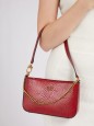 SAC PORTÉ ÉPAULE KATEY IMPRIMÉ PYTHON RED GUESS