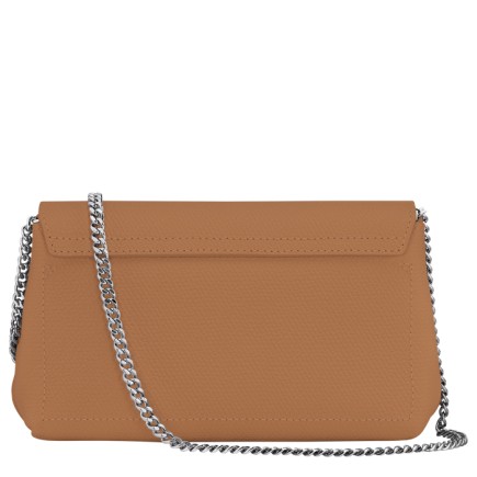 LONGCHAMP ROSEAU POCHETTE CHAÎNE NATUREL