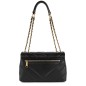 SAC TROTTEUR Á RABAT SOFT MATELASSÉ NOIR LANCASTER SAC TROTTEUR Á RABAT SOFT MATELASSÉ NOIR LANCASTER