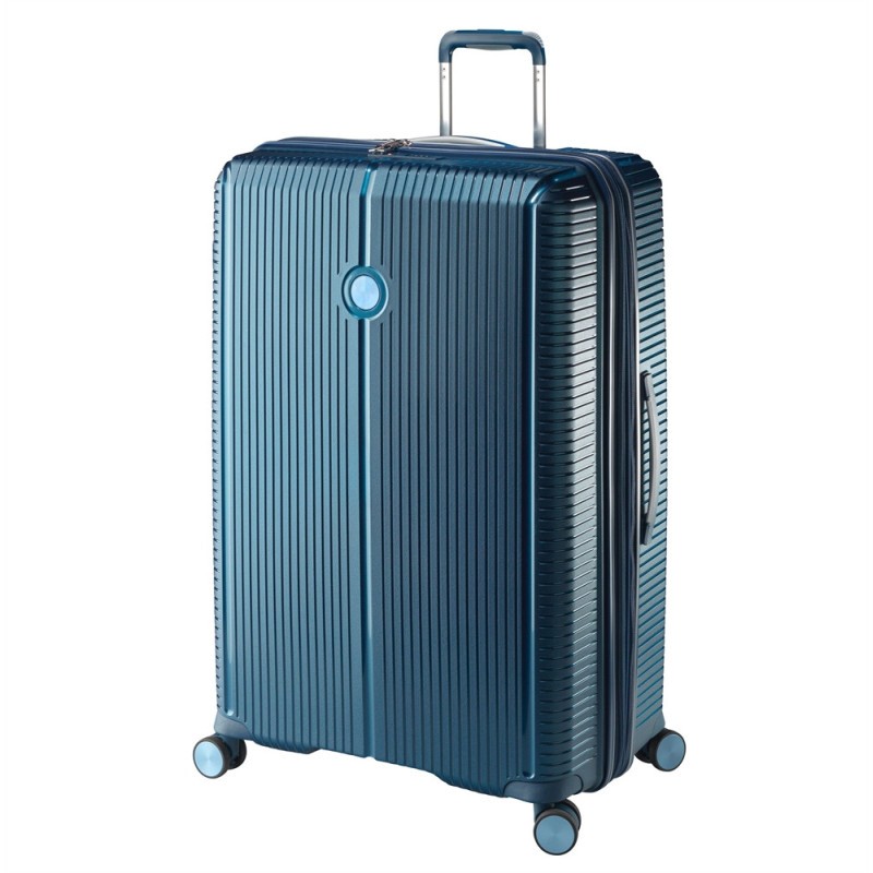 VALISE VERTICALE A ROULETTES SONDO 76 cm BLEU JUMP