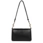 SAC TROTTEUR FOULONNÉ DOUBLE NOIR IN NUDE LANCASTER