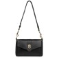 SAC TROTTEUR FOULONNÉ DOUBLE NOIR IN NUDE LANCASTER