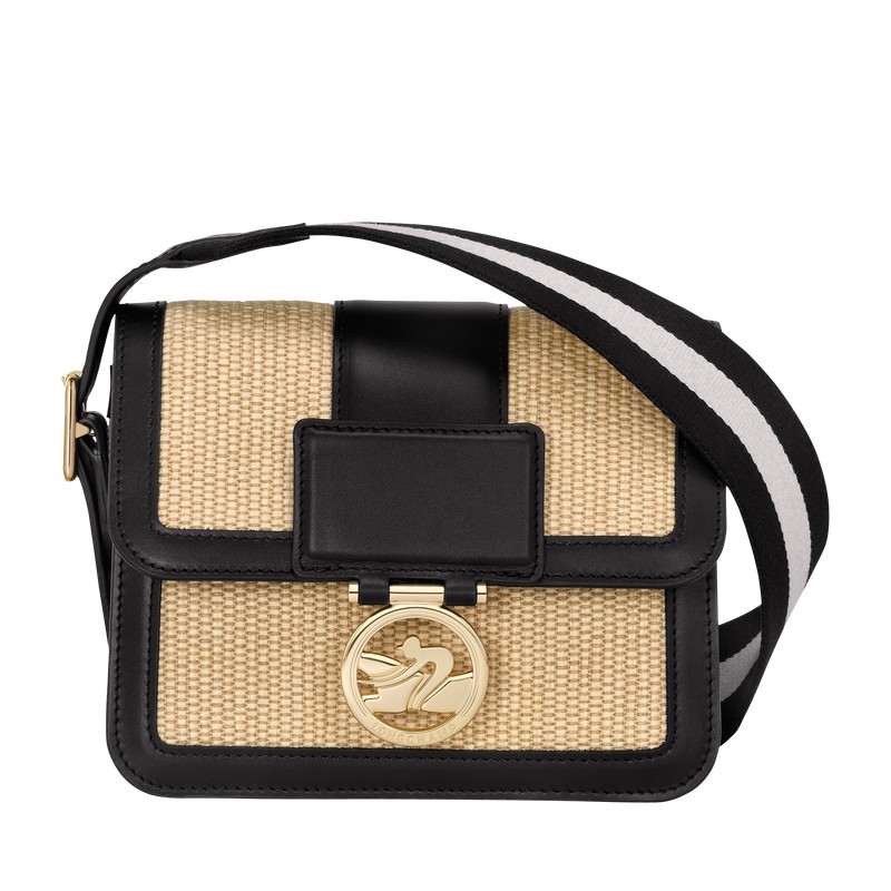 BOX-TROT PAILLE SAC PORTÉ TRAVERS S PAILLE/NOIR BOX-TROT PAILLE SAC PORTÉ TRAVERS S PAILLE/NOIR