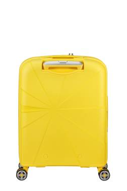 VALISE CABINE 4 ROUES 55CM EXT STARVIBE ELECTRIC LEMON AMERICAN TOURISTER