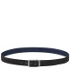 LE FOULONNÉ CEINTURE HOMME NOIR/NAVY