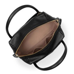 SAC CABAS MAIN DUNE NOIR LANCASTER