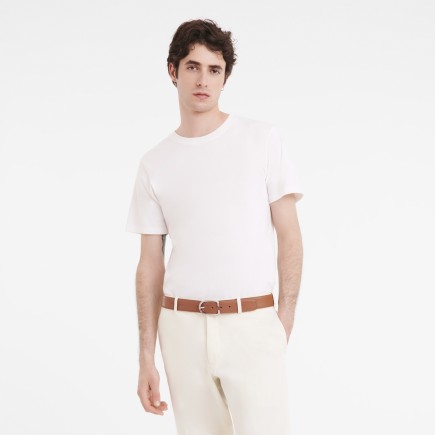 LONGCHAMP LE FOULONNÉ CEINTURE HOMME CARAMEL
