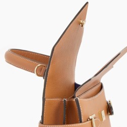 SAC À MAIN DOUBLE RABAT ÉMILIE TAN LE TANNEUR