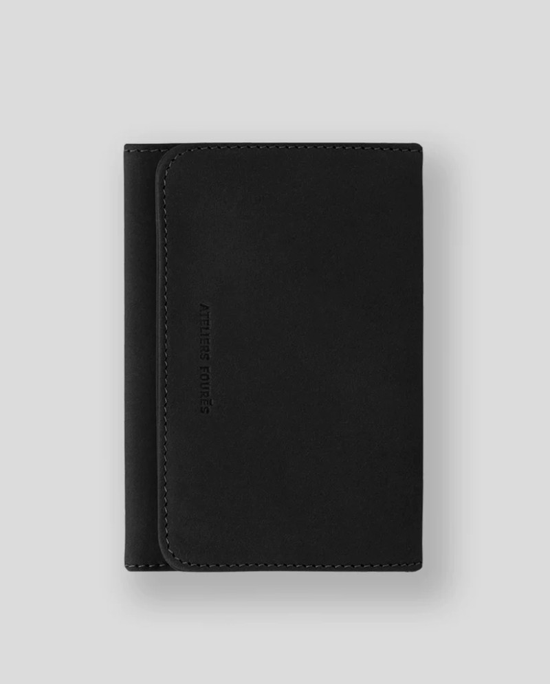 PORTE PAPIERS HESPÉRIE BAROUDEUSE NOIR FOURÉS PORTE PAPIERS HESPÉRIE BAROUDEUSE NOIR FOURÉS