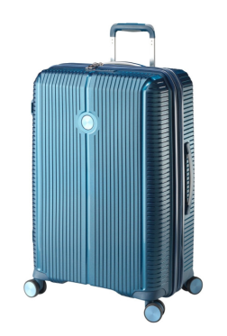 VALISE VERTICALE A ROULETTES SONDO 66 cm BLEU JUMP