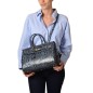 SAC À MAIN BRYAN PYLA XS MOTIF PYTHON NAVY MD