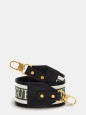 BANDOULIÈRE WEBBING STRAP NOIR GUESS