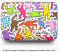 PORTE CARTES SMART CASE V2 IMPRIMÉ KEITH HARING COLOR ÖGON PORTE CARTES SMART CASE V2 IMPRIMÉ KEITH HARING COLOR ÖGON