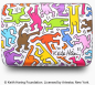 PORTE CARTES SMART CASE V2 IMPRIMÉ KEITH HARING COLOR ÖGON