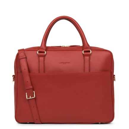 PORTE DOCUMENTS MADEMOISELLE BUSINESS ROUGE LANCASTER
