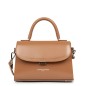 PETIT SAC PORTÉ MAIN SUAVE EVEN CAMEL LANCASTER