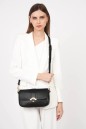 SAC BAGUETTE PARIS MÉDAILLE NOIR LANCASTER
