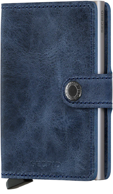 PORTE CARTES MINIWALLET SECRID BLEU VINTAGE