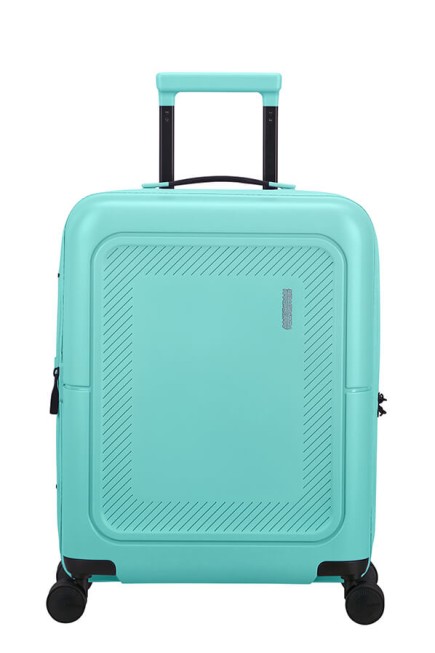 VALISE CABINE EXTENSIBLE À 4 ROUES 55CM DASHPOP BLEU CIEL AMERICAN TOURISTER