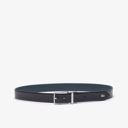 CEINTURE HOMME RÉVERSIBLE AJUSTABLE NOIR/SINOPLE LACOSTE