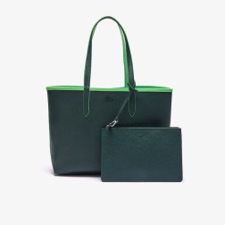 SAC SHOPPING ANNA RÉVERSIBLE PEPPERMINT SINOPLE LACOSTE