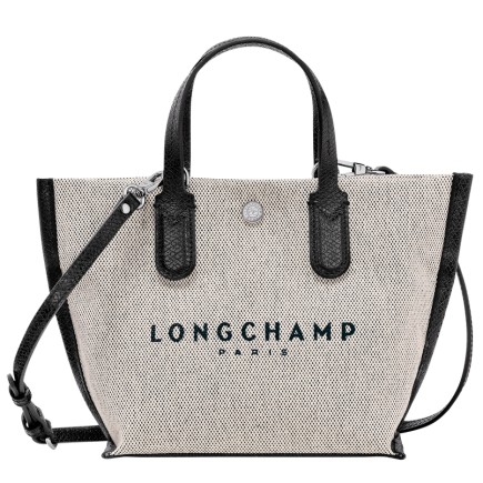 LONGCHAMP ESSENTIAL TOILE SAC À MAIN XS ÉCRU