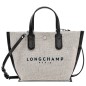 LONGCHAMP ESSENTIAL TOILE SAC À MAIN XS ÉCRU