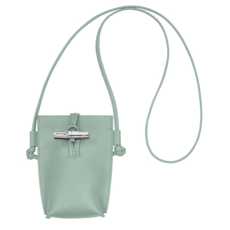 LONGCHAMP LE ROSEAU ÉTUI TÉLÉPHONE CÉLADON LONGCHAMP LE ROSEAU ÉTUI TÉLÉPHONE CÉLADON