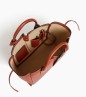 PETIT SAC CABAS ÉLÉNA MARRON ACAJOU LE TANNEUR