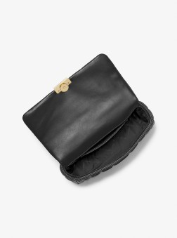 GRAND SAC PORTÉ ÉPAULE TRIBECA NOIR MK