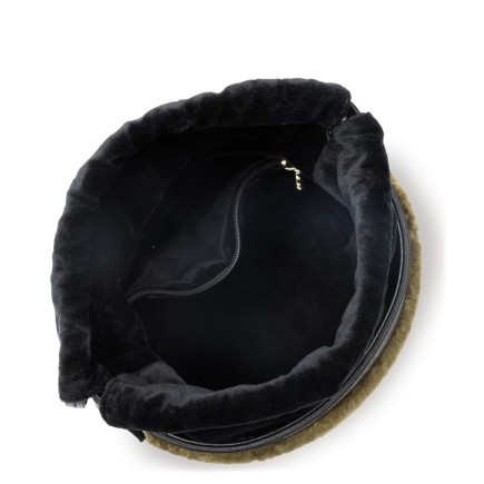 SAC SEAU POLAIRE NOIR LANCASTER