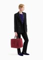 SAC CABAS TAILLE MOYENNE MYEA BAG BORDEAUX EMPORIO ARMANI