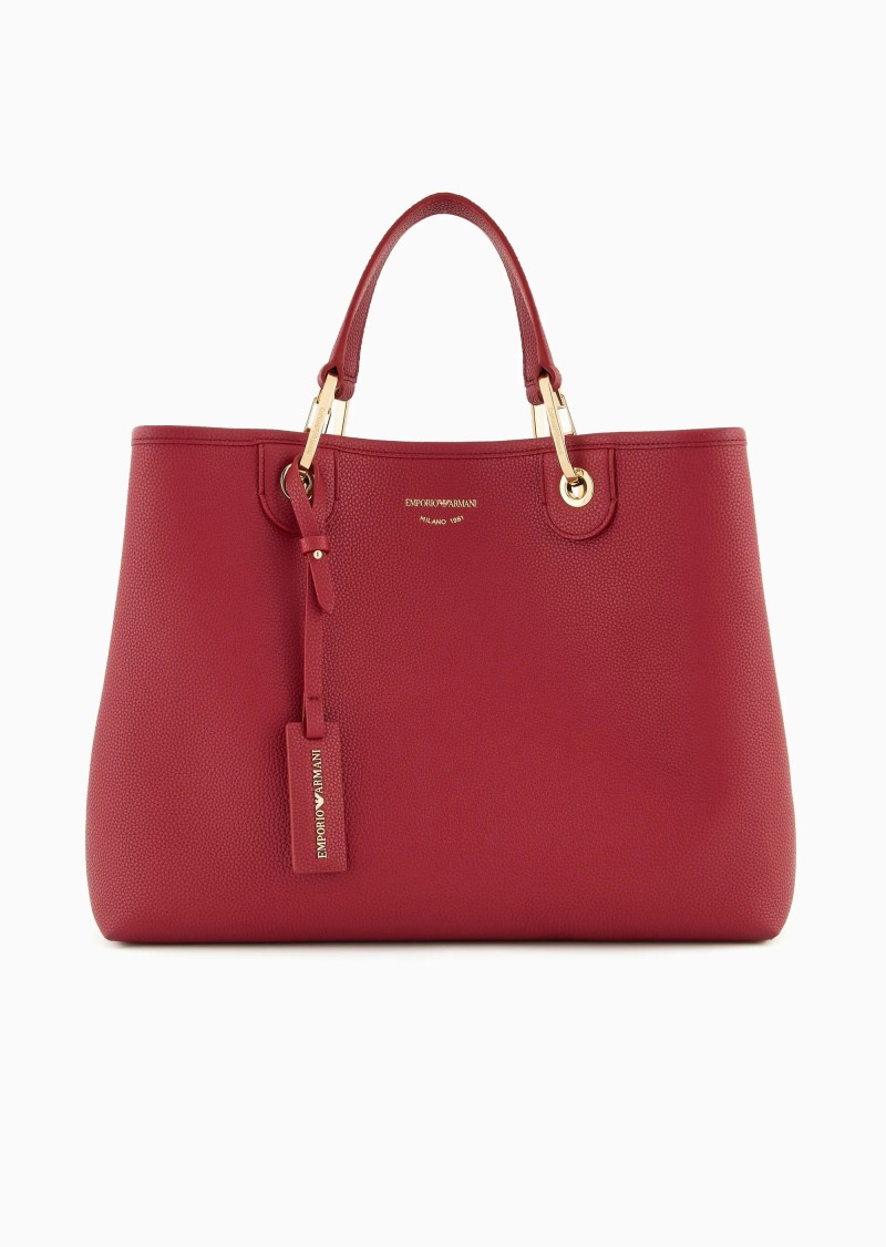 SAC CABAS TAILLE MOYENNE MYEA BAG BORDEAUX EMPORIO ARMANI