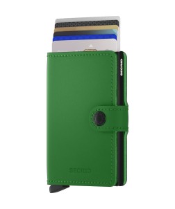 PORTE CARTES MINIWALLET VERT VIF SECRID