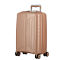 VALISE VERTICALE A ROULETTES CABINE ÉVAÉ 55 cm ROSE PÂLE JUMP