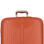 VALISE VERTICALE A ROULETTES CABINE ÉVAÉ 55 cm TERRACOTTA JUMP