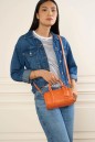 PETIT SAC POLOCHON MILANO ANA ORANGE LANCASTER