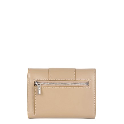 PORTEFEUILLE PARIS ILY BEIGE FONCÉ LANCASTER