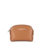 PORTE MONNAIE SMOOTH CAMEL/NUDE FONCÉ LANCASTER