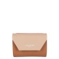 PORTEFEUILLE SMOOTH CAMEL/NUDE FONCÉ LANCASTER