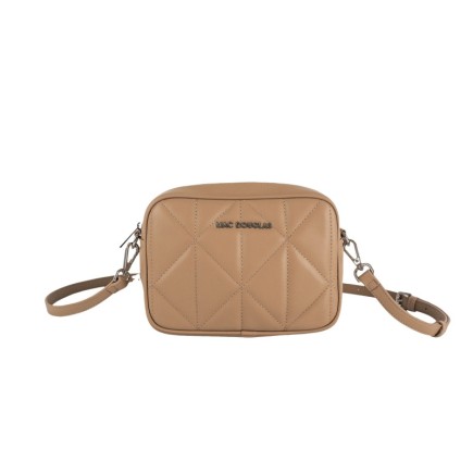 SAC À BANDOULIÈRE DAUPHIN CLINT BEIGE FONCÉ MD