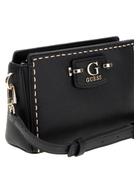 MINI SAC À BANDOULIÈRE NASTRA NOIR GUESS